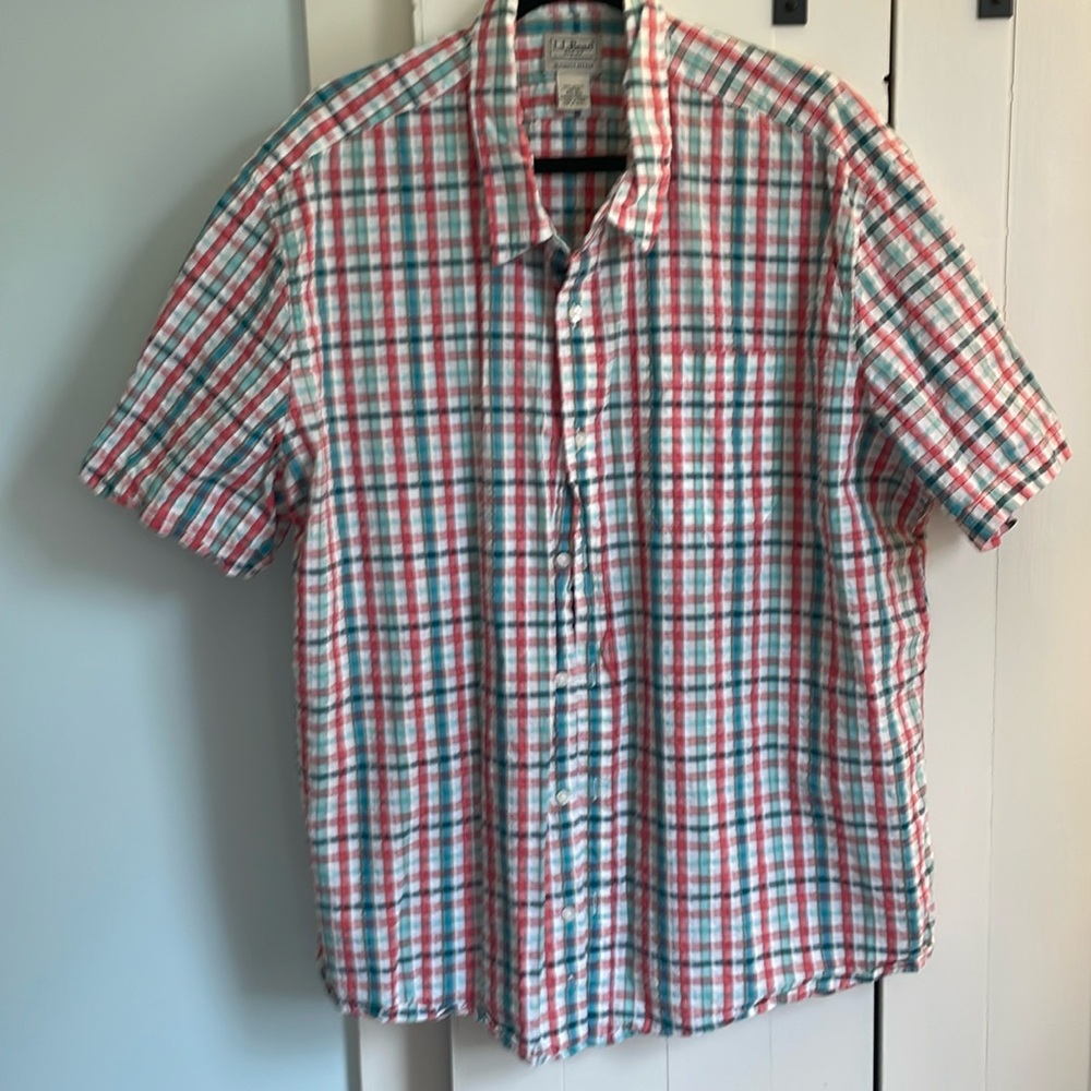LLBEAN Organic Cotton Short sleeve shirt XXL